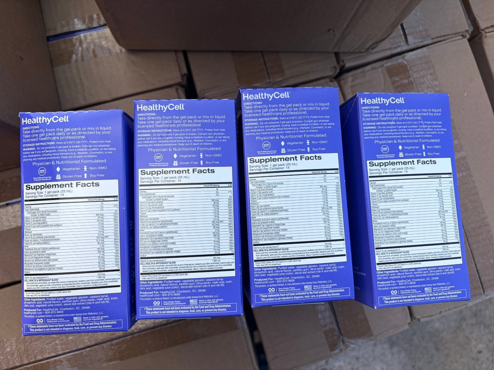 HealthyCell Bioactive Multi Liquid Vitamin 56x .84oz Mixed Berry BestBy May 6/26