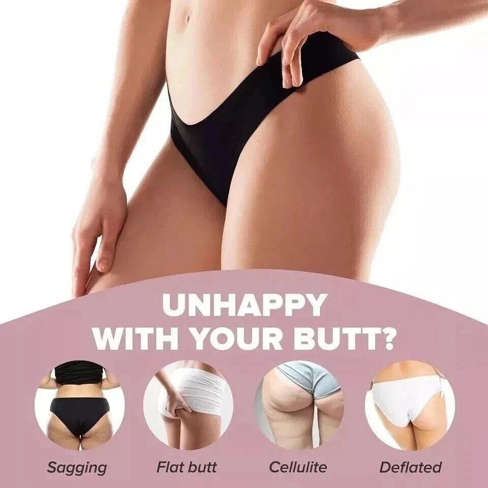 Thick Butt Thighs Hips Weight Gain – 60 Capsules for woman Curves & Body Shaping
