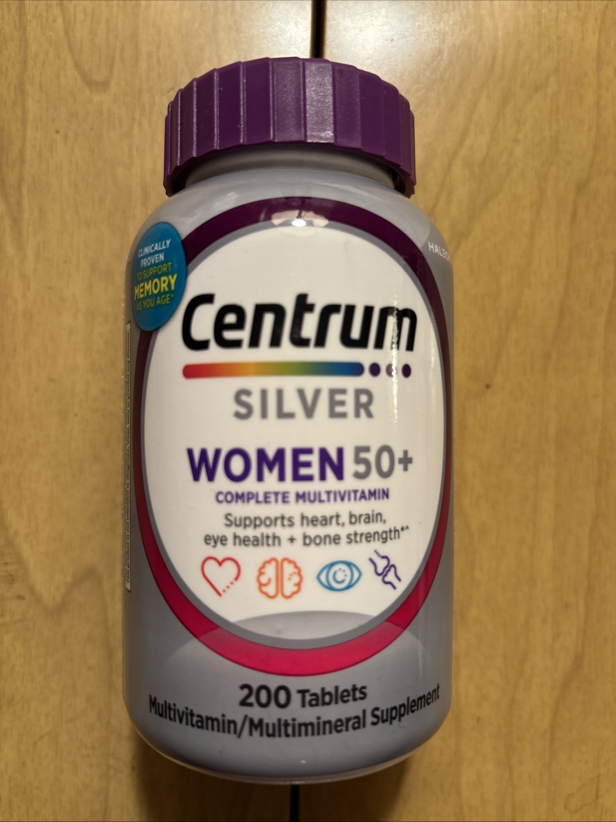 NEW Centrum Silver Women’s Multivitamin for Women 50 Plus 200 Ct Exp 8/2027