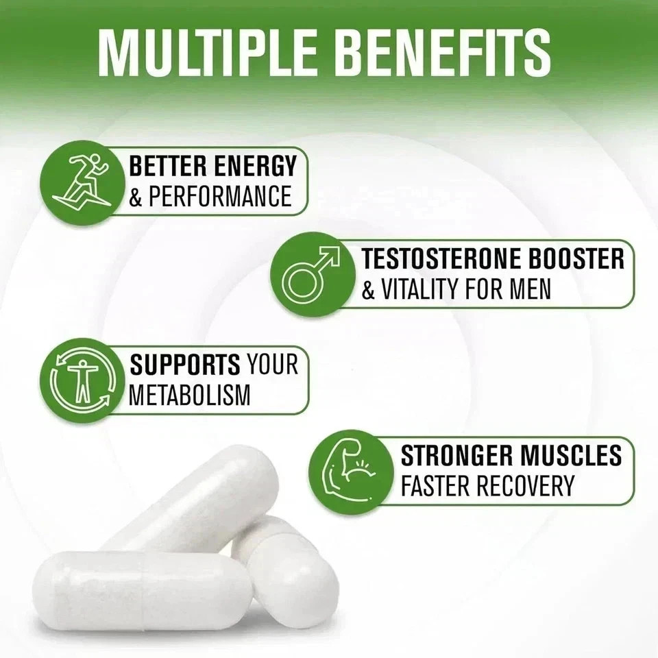 Men’NaturalSlim Testosterin Multitamins Testoterone Booster 180 Capsules