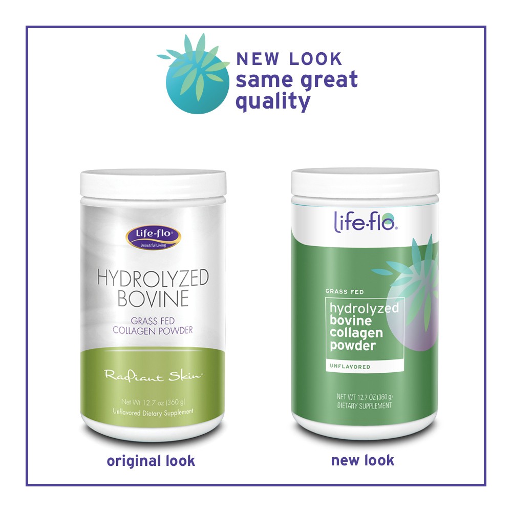 Life-flo Hydrolyzed Bovine Collagen, Grass Fed | 12.7oz, 60 Serv.