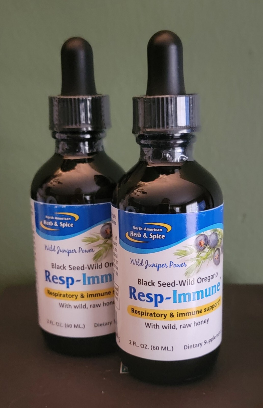 2 Pack, North American HERB & Spice, Resp-Immune, 2 fl oz Each Free SHIP