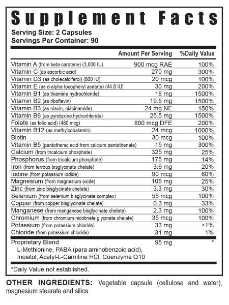 Youngevity Ultimate Daily – 4 PACK / 180 capsules each