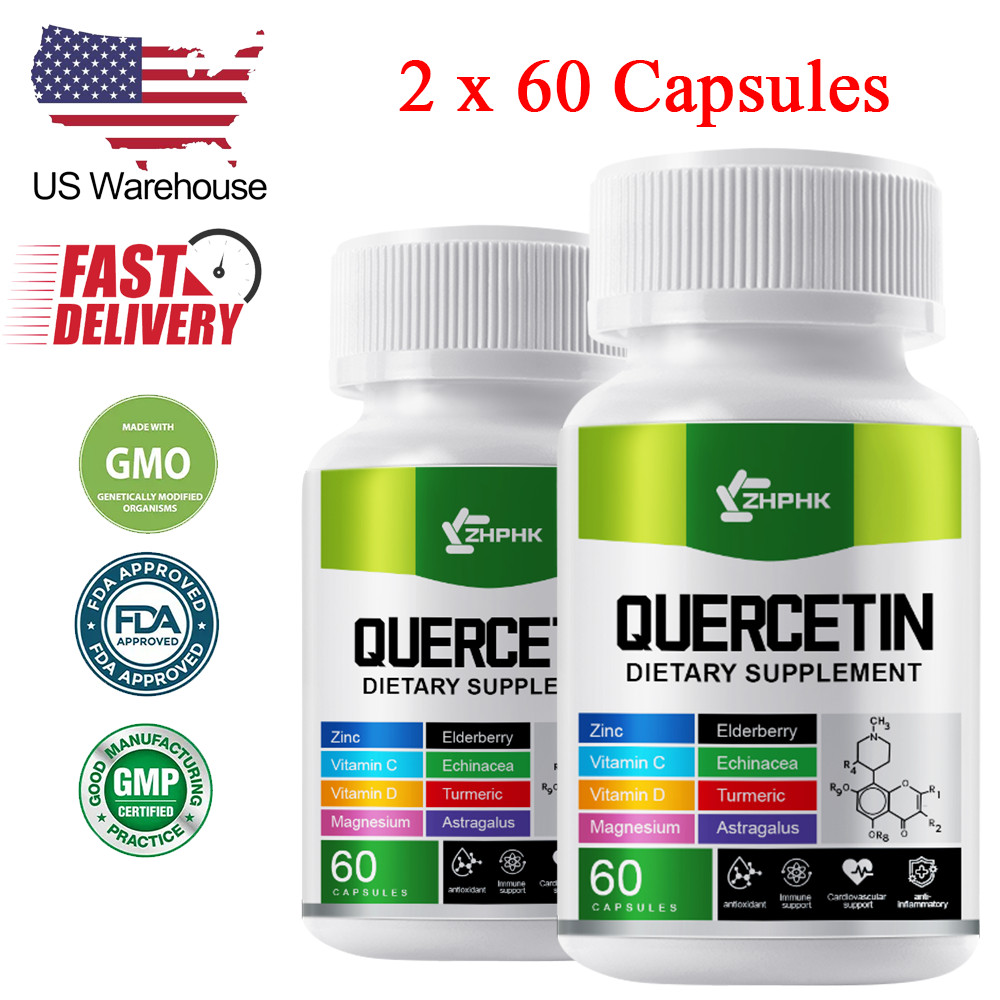 Quercetin Ultra Strength 1000mg – Natural Immune Support Plant Based Supplement