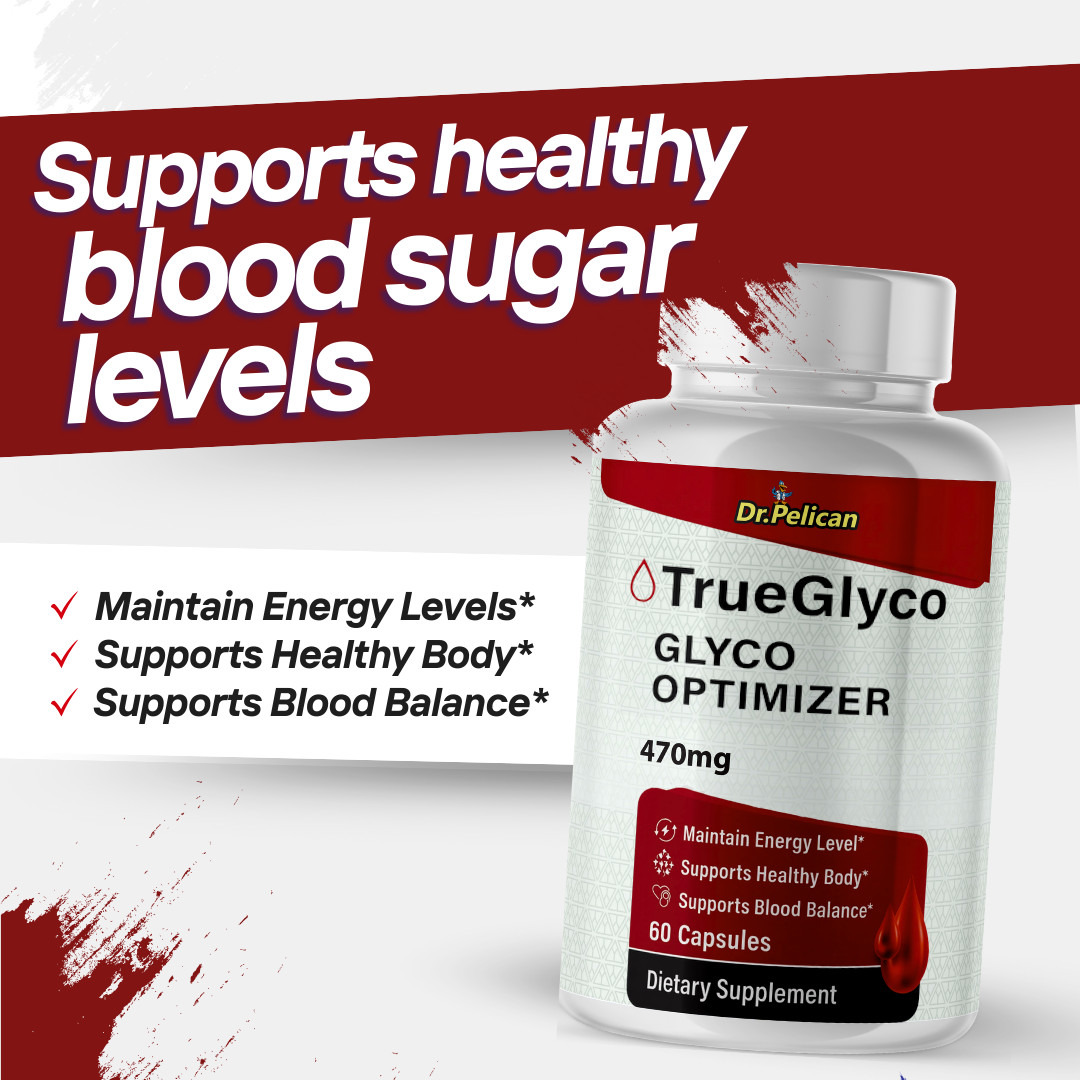 True Glyco- Blood Support- 12 Bottles- 720 Capsules