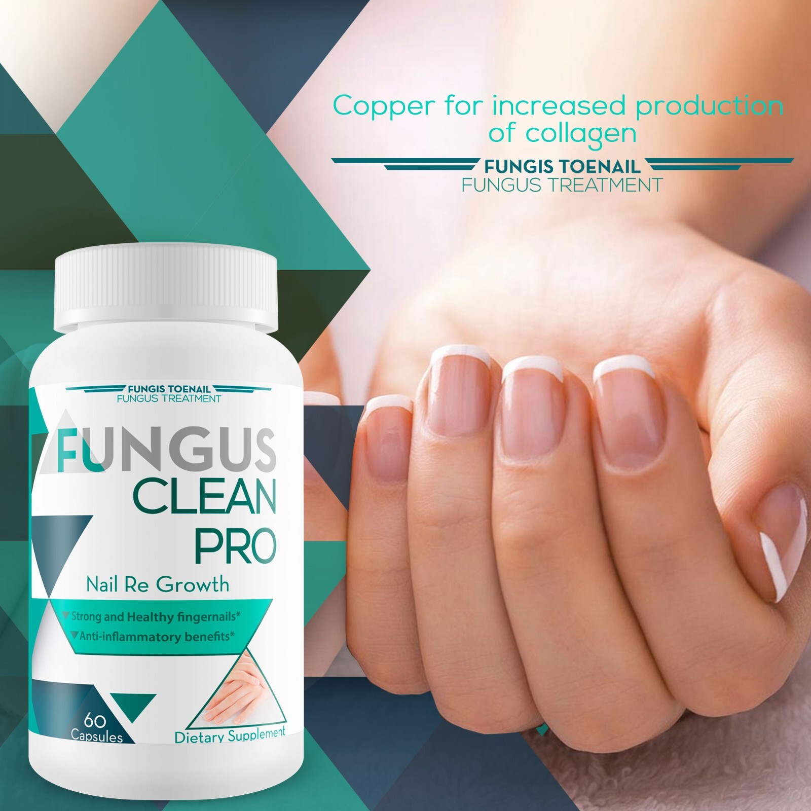 Fungus Clean Pro Nail Re Growth Formula – Support Growth of Healthy Strong Nails