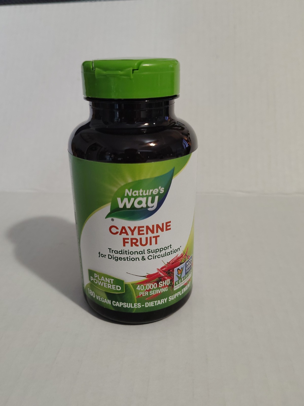 Nature’s Way Cayenne Fruit (450mg) 180 vcaps