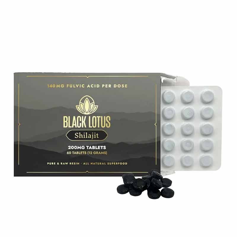 Black Lotus Shilajit Pure and Raw Superfood