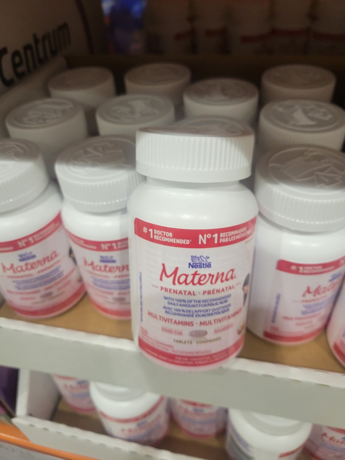 Nestle Materna Prenatal/ Postpartum Vitamins & Minerals Supplement, 150 tablets