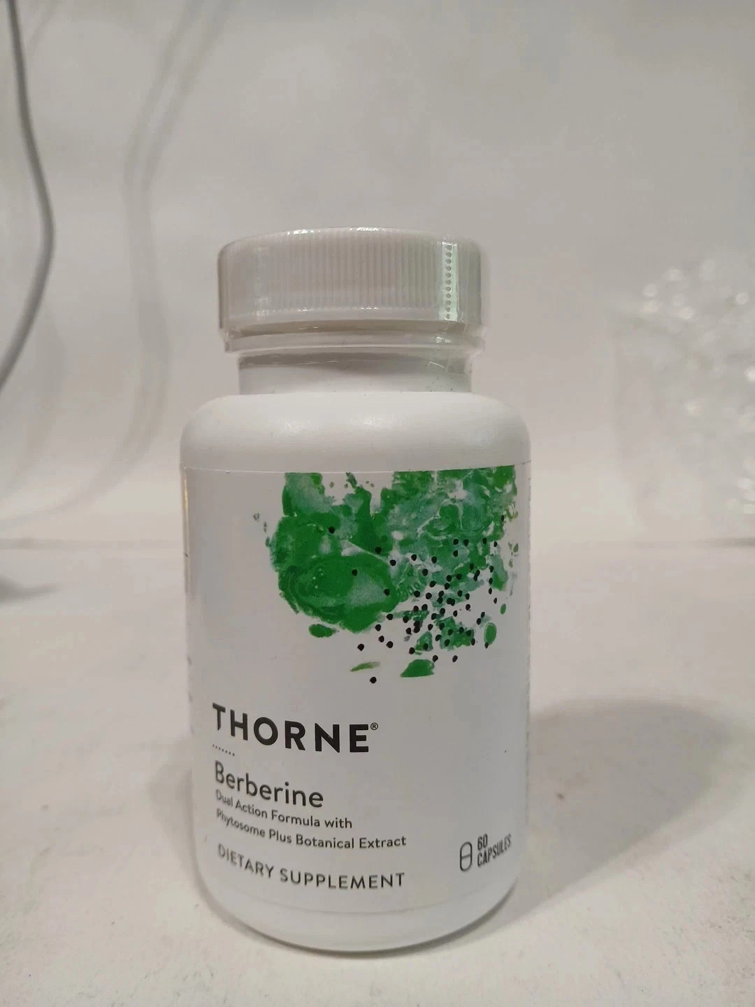 New Thorne, Berberine, 1,000 mg per serving, 60 Capsules.pack of 3