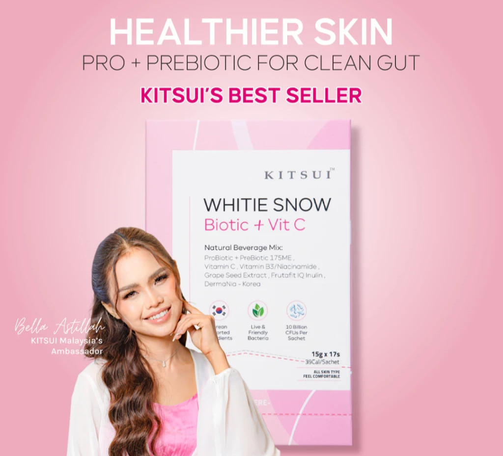 3X KITSUI Korean White 17’s x 5g whitening booster SUGAR FREE HALAL Malaysia