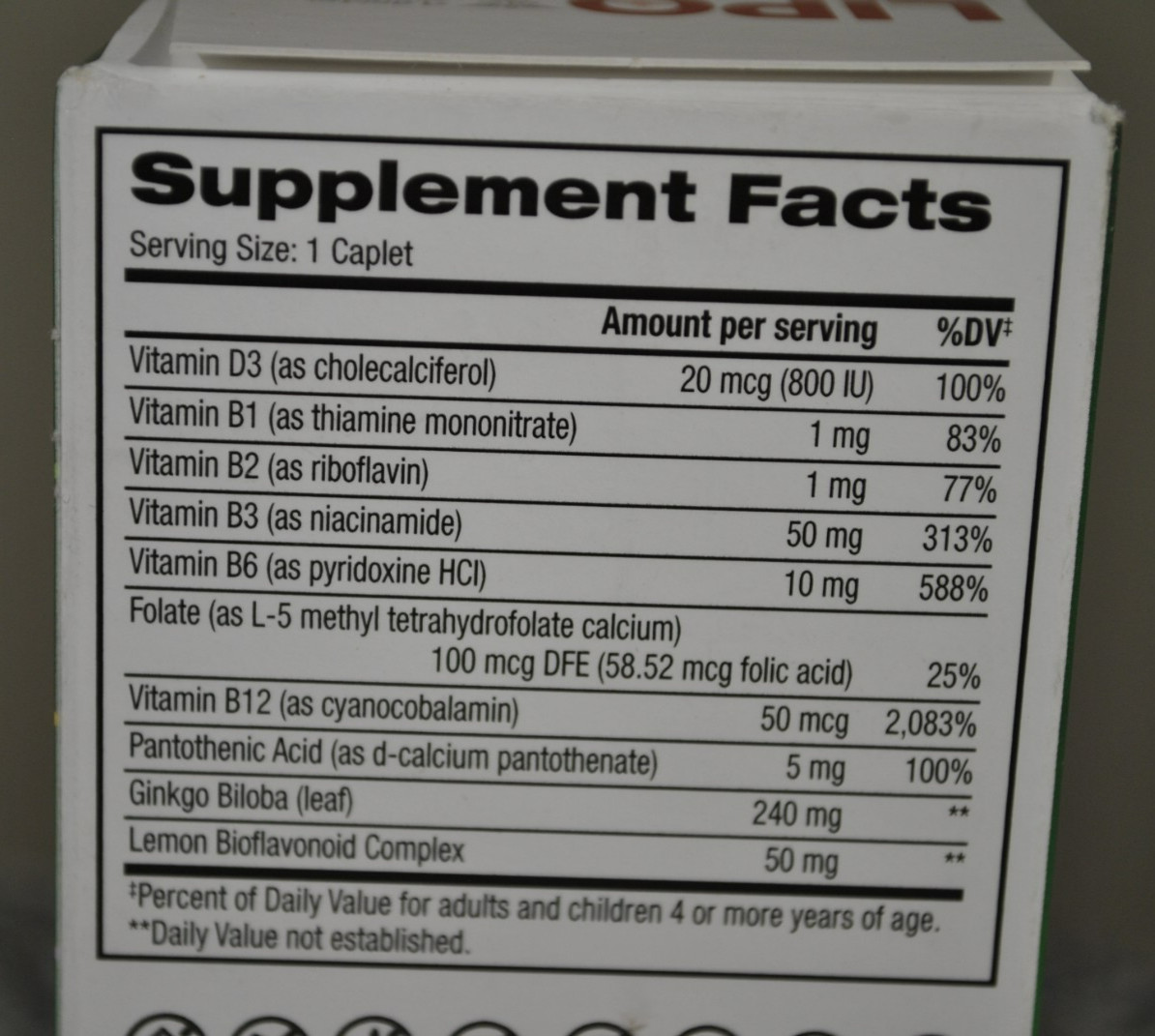 Lipo-Flavonoid Advanced Balance Support Caplets 30 Caplets, Exp 10/2027
