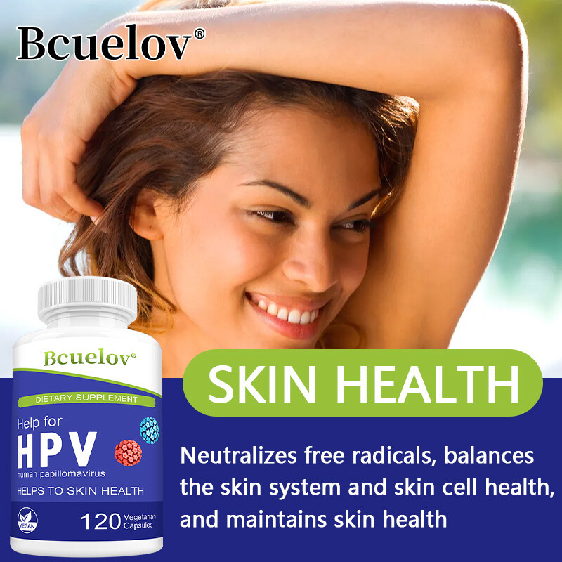 Help For HPV (human papillomavirus) Relief Skin Conditions, Warts-120 capsules