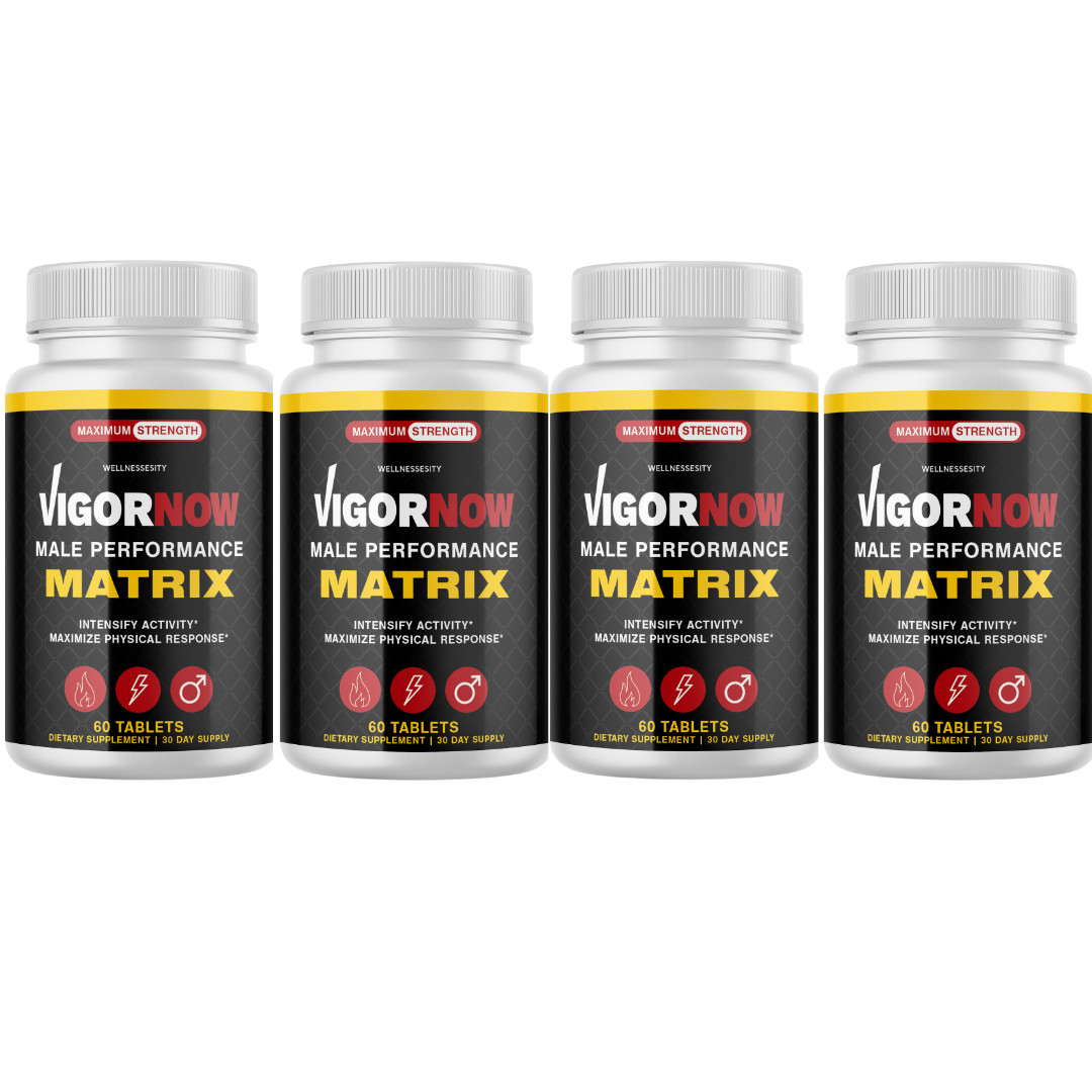 Vigornow for Male, Vigor Now Advanced Formula for Men – 4 Bottles