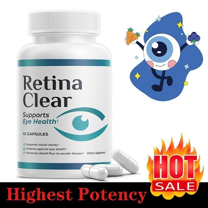 (2 Pack) Retina Clear Capsules, RetinaClear Eye Health Support (120 Capsules)