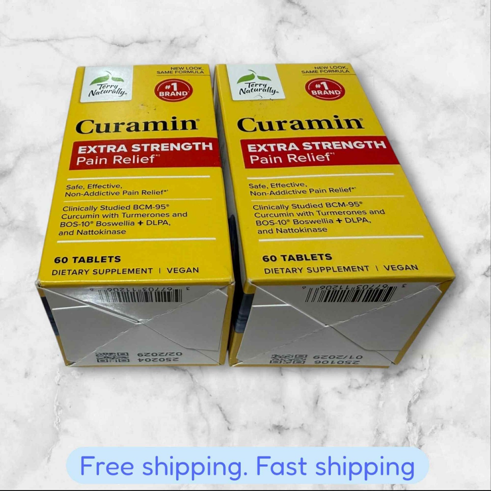 Terry Naturally Curamin Extra Strength 120 Tablets EXP2027+ BRAND NEW SHIP
