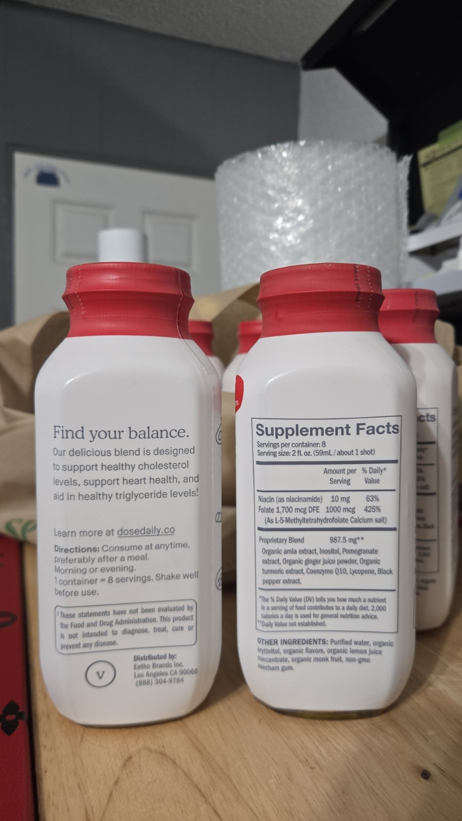 Dose for Cholesterol 3 Pack 16 oz Health & Wellness New
