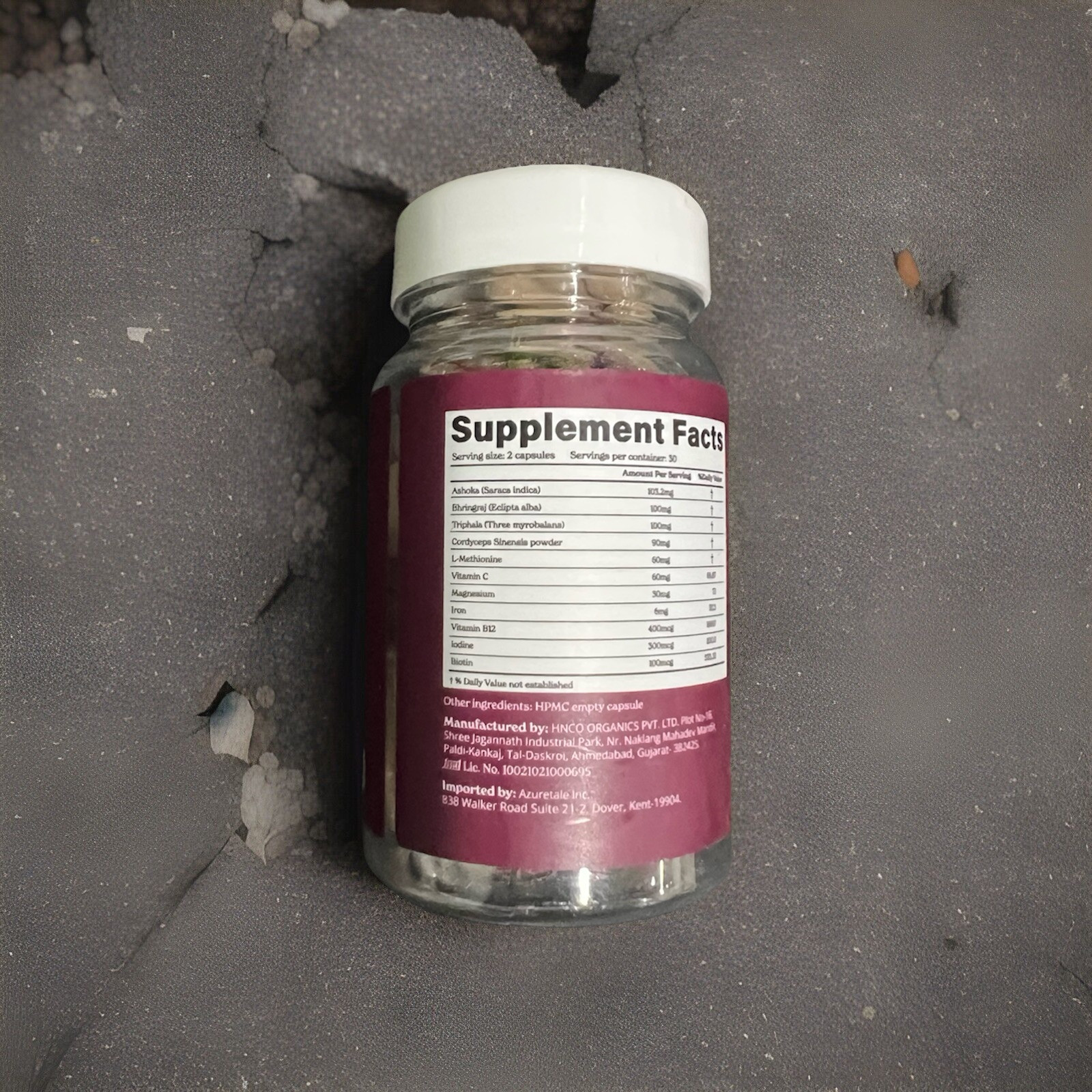 BetterAlt OVA CARE+ Cordyceps, Ashoka, & Magnesium- 60 Capsules