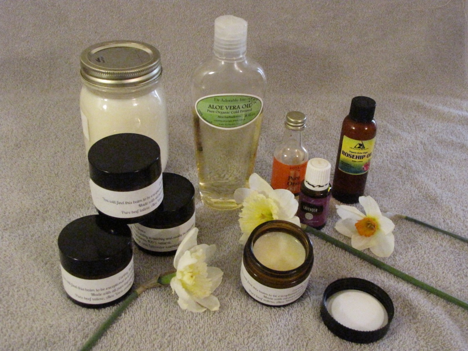 Organic Tallow Skin Balm- Lightly Scented 2oz.