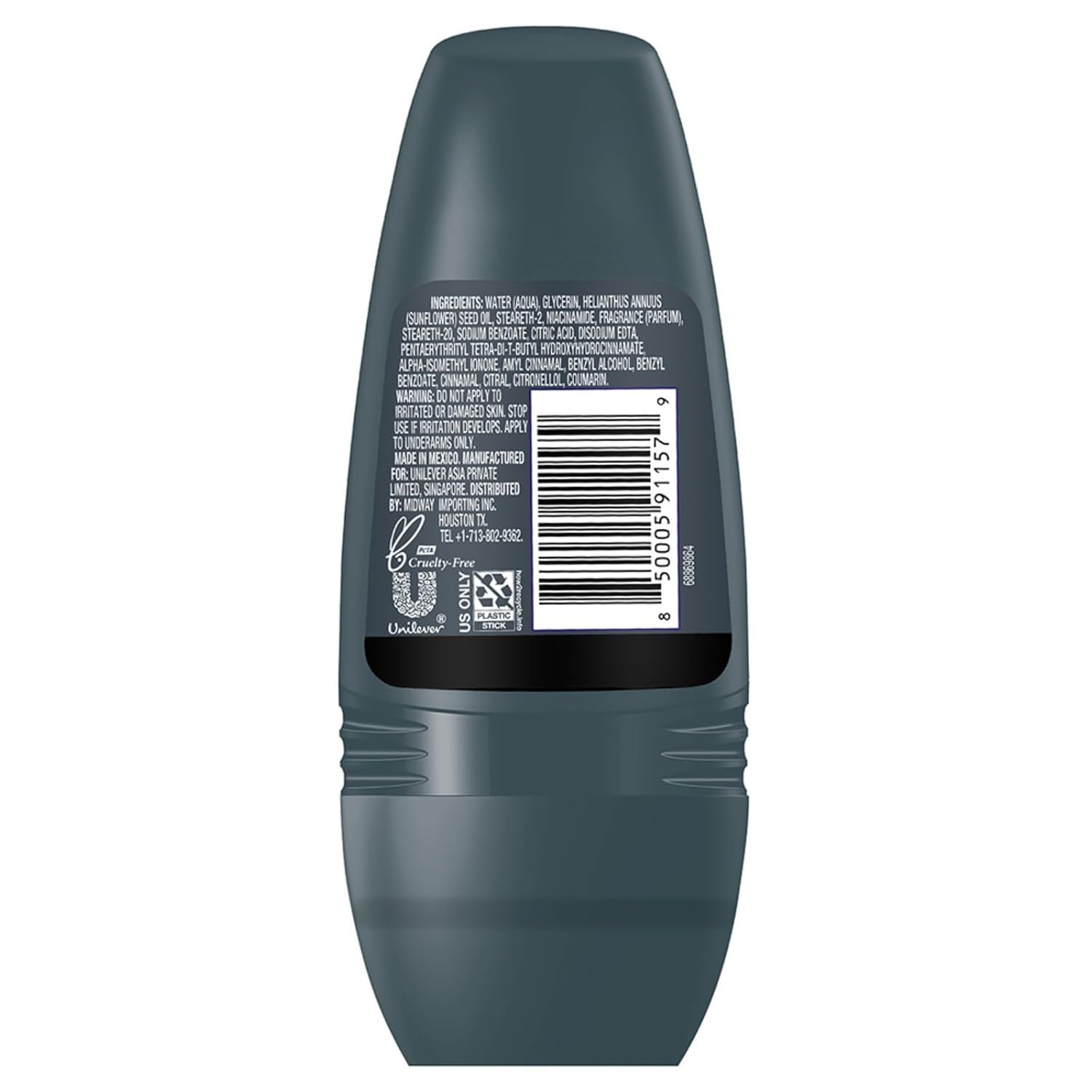 Dove Men+Care Clean Comfort Roll on Deodorant, Aluminum Free, For All Day…