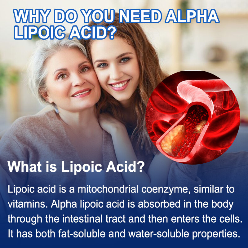 R Lipoic Acid Capsules Cellular Keep Energy Flowing Antioxidant Stress 120 CT