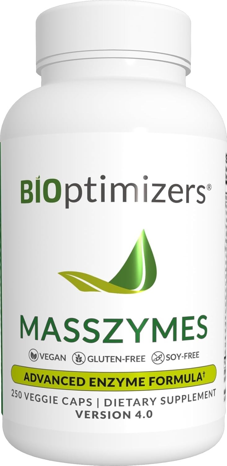 6 PK MassZymes 4.0 Complete Digestive Enzymes Supplement for Gut Health 1500 P