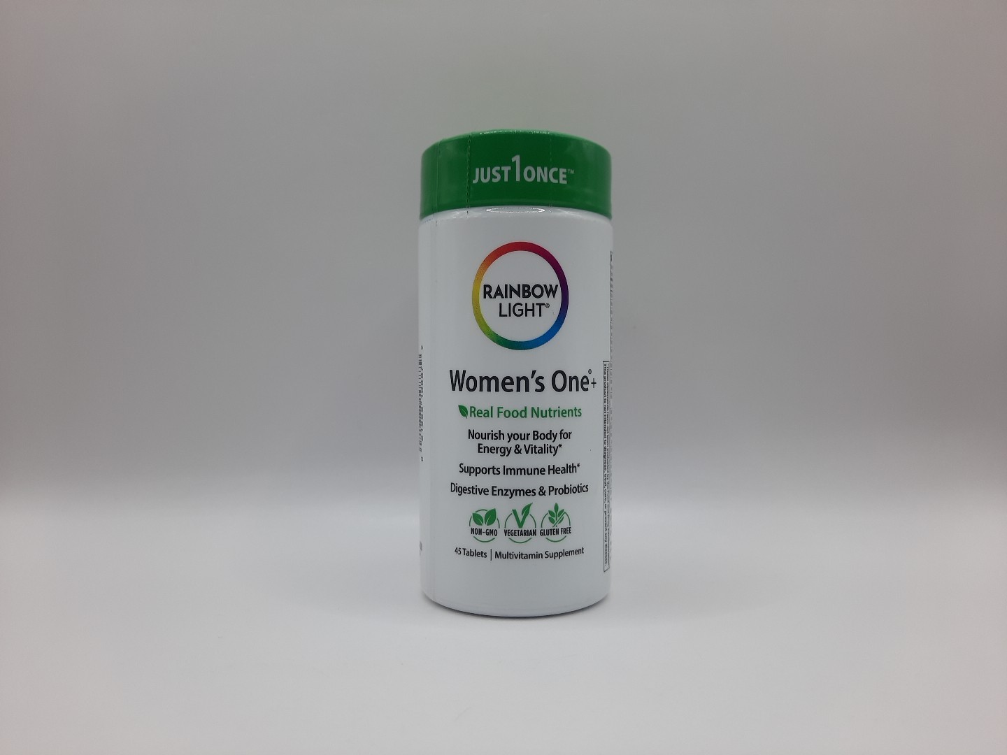 Rainbow Light Womens One Daily Multivitamin 45 Caplets EXP 10/26