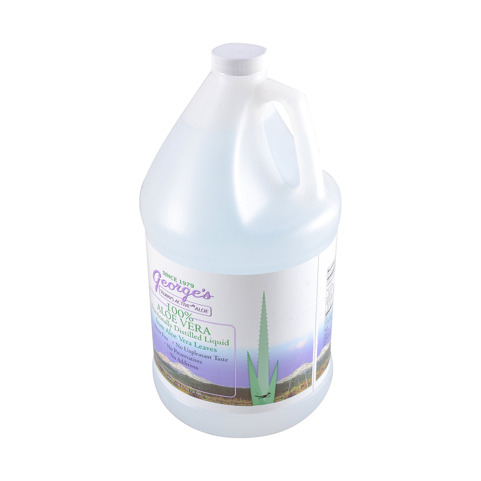 George’s Aloe Vera Liquid Supplement, 128 oz 128 Fl Oz (Pack of 1)