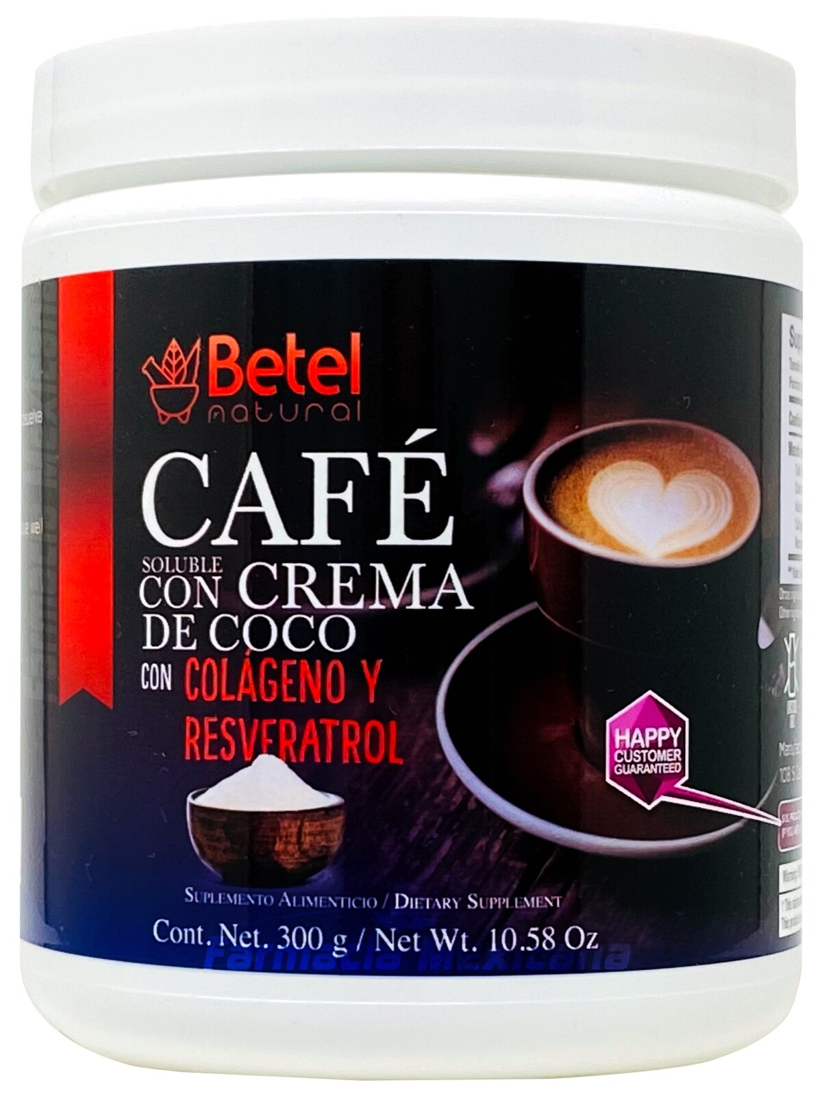 Premium Instant Coffee with Resveratrol and Collagen – Colageno y Resveratrol