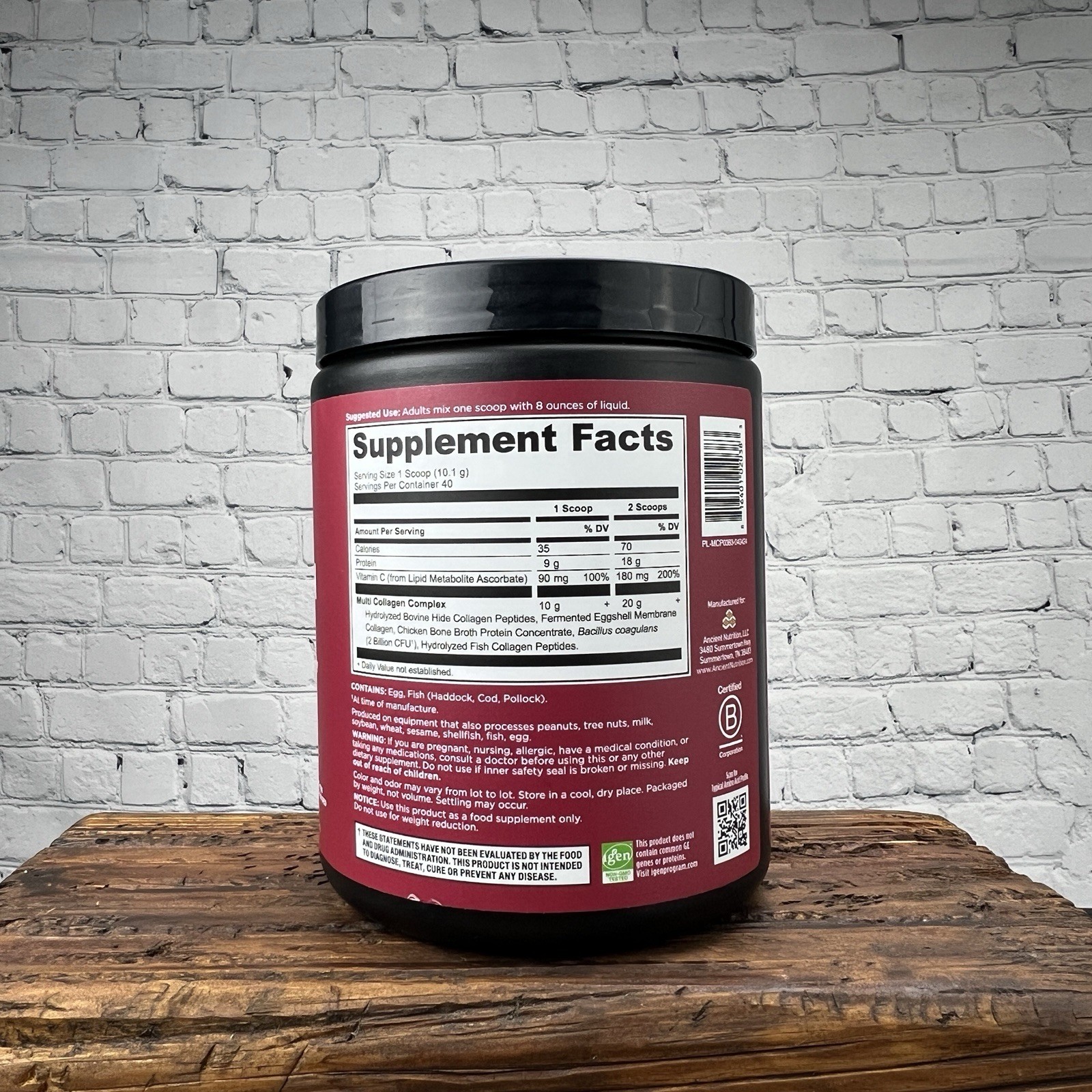 Ancient Nutrition Multi Collagen Protein 45 Servings