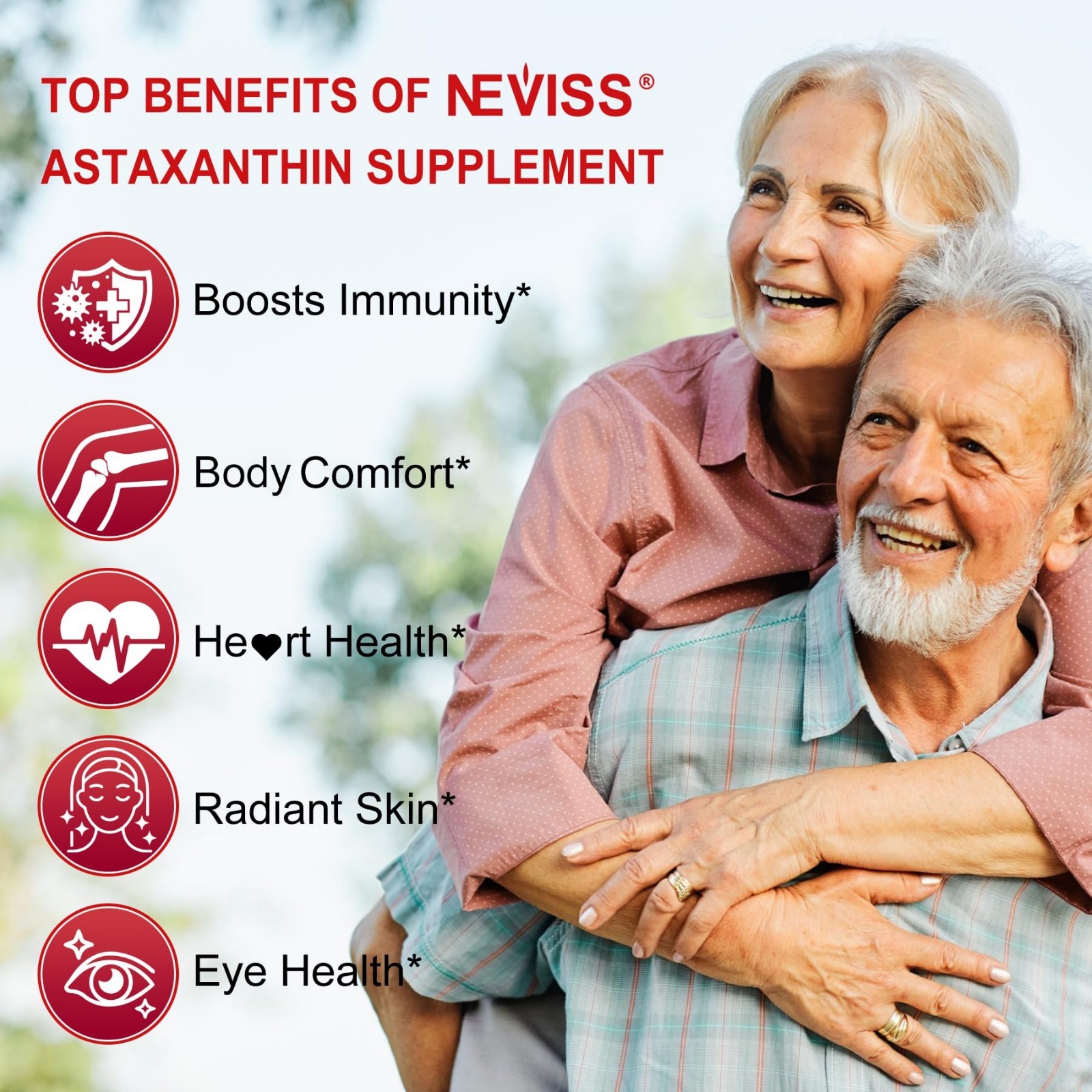 Astaxanthin 24mg Supplements – 150 Softgels with MCT Oil & Grape Seed Oil, Antio