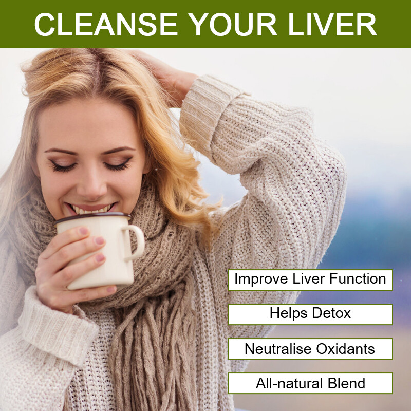 42 Tea Bags Liver,Kidney & Pancrea Herbal Compound Detox & Cleanse Herbal Tea US