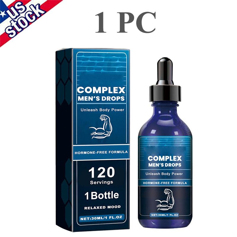 USA Complex Men’s Drops Secret Drops for powerful Men,Male Supplement Drops 30ML