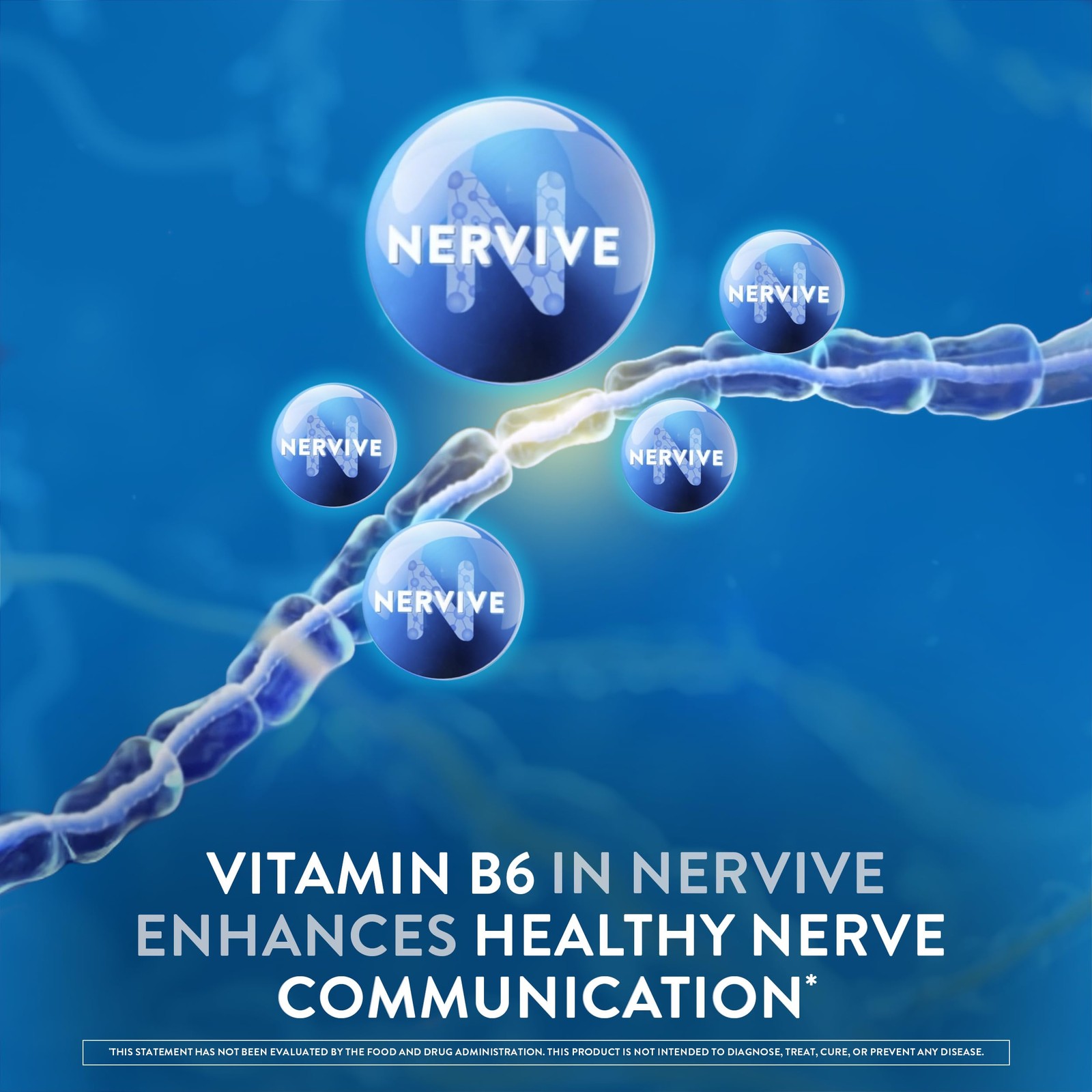 Nervive Nerve Health, Alpha Lipoic Acid, 30 Count (Pack of 1), No Color