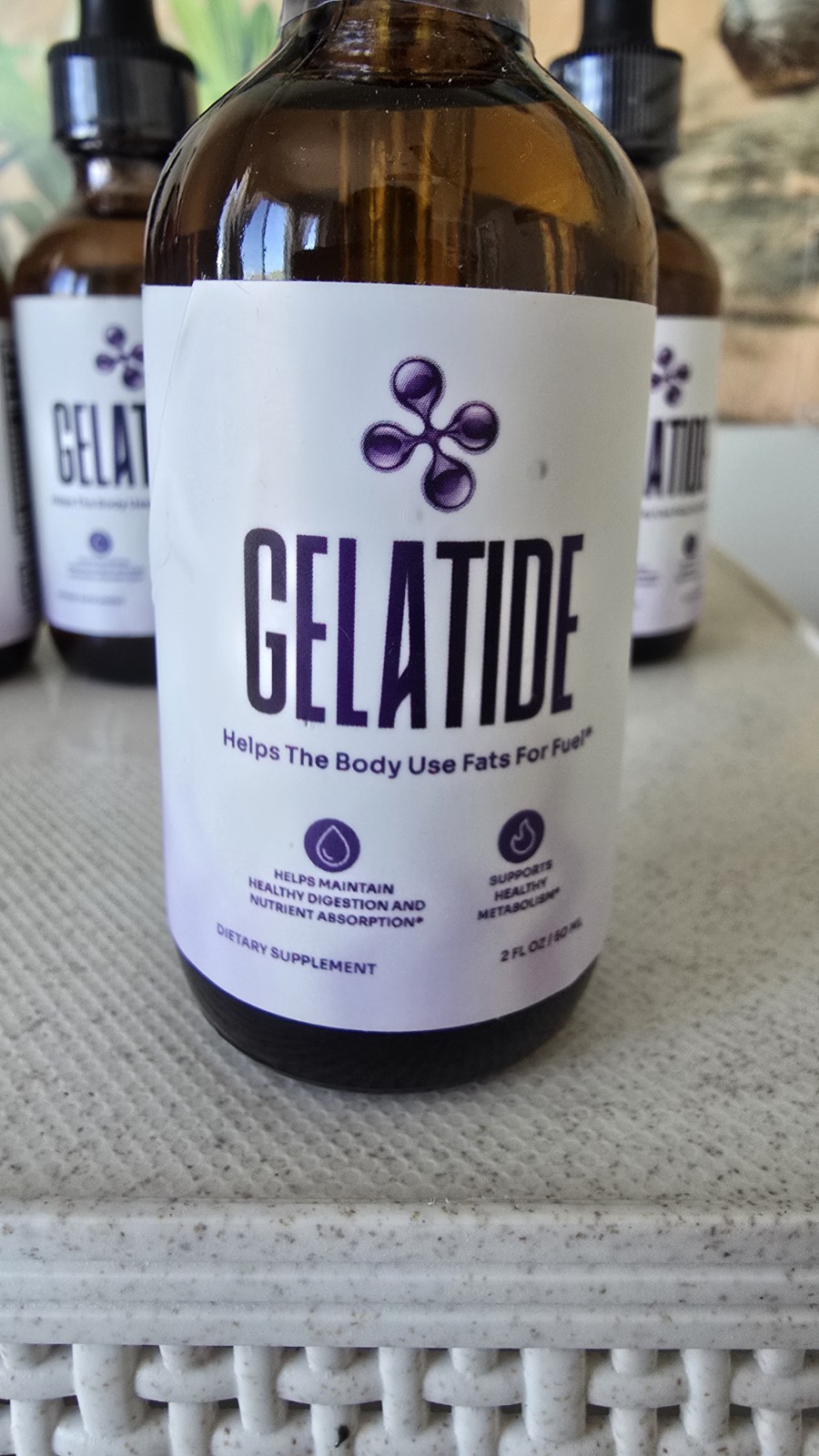 (5 Pack) Gelatide Drops Advanced Health & Fitness Vitamin Gela Tide 150 Servings