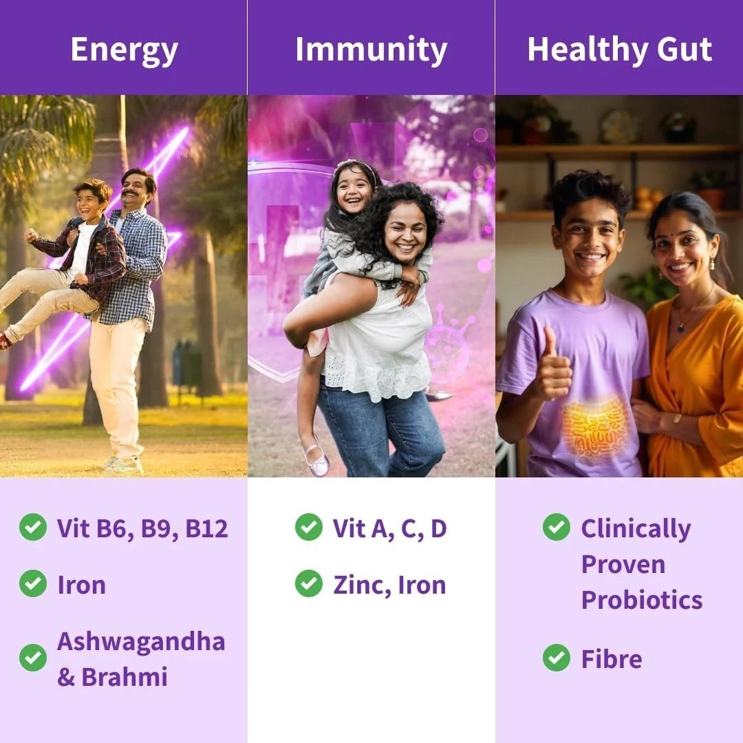 Good Monk Multivitamin Improves Energy ,Immunity & Gut Health 15 Sachets
