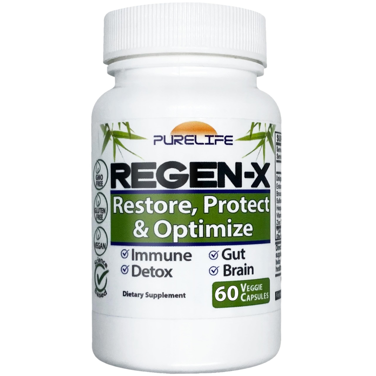 PureLife Supplements – Regen-X. Sulforaphane Supplement to Regenerate (60 Caps)