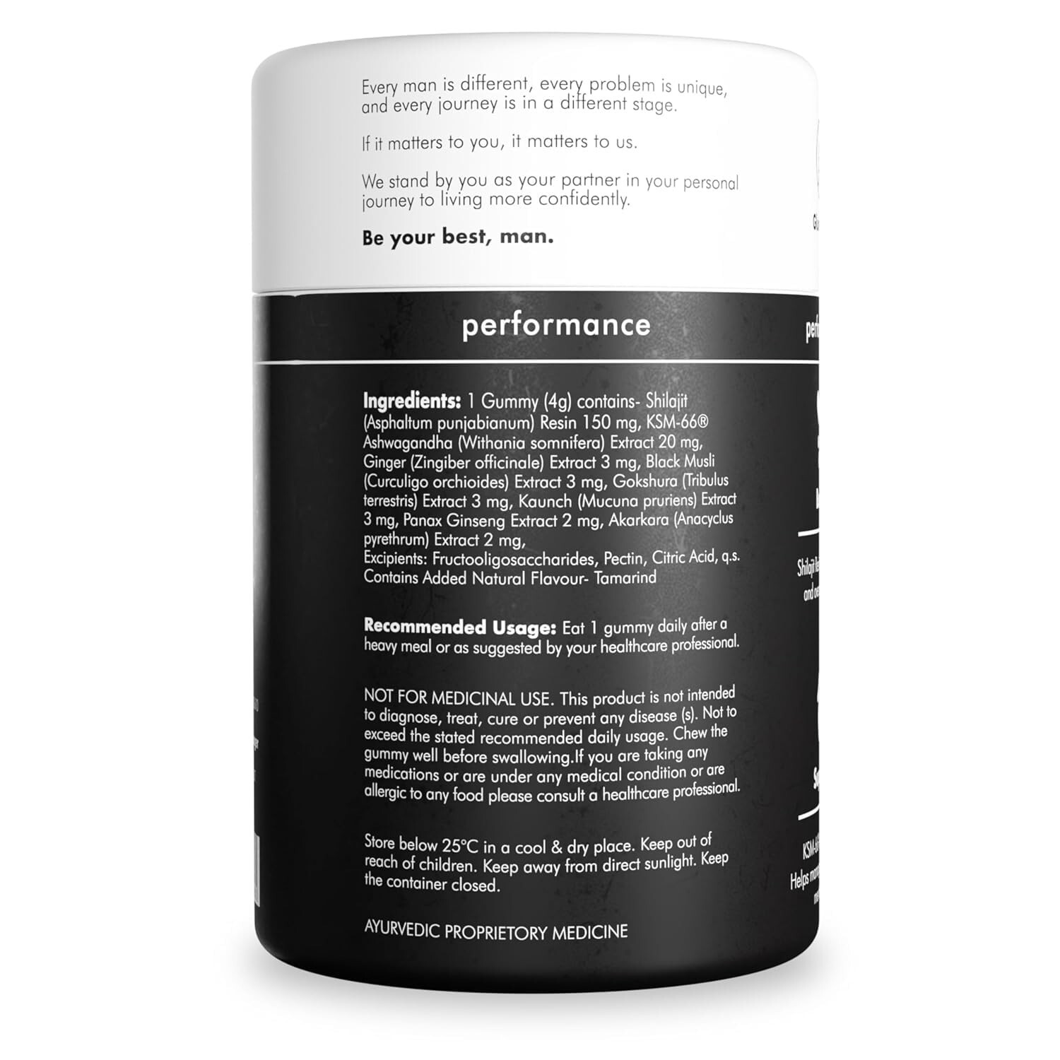 Man Matters Pure Himalayan Shilajeet GummiesI Pack of 30 | Free Shipping!