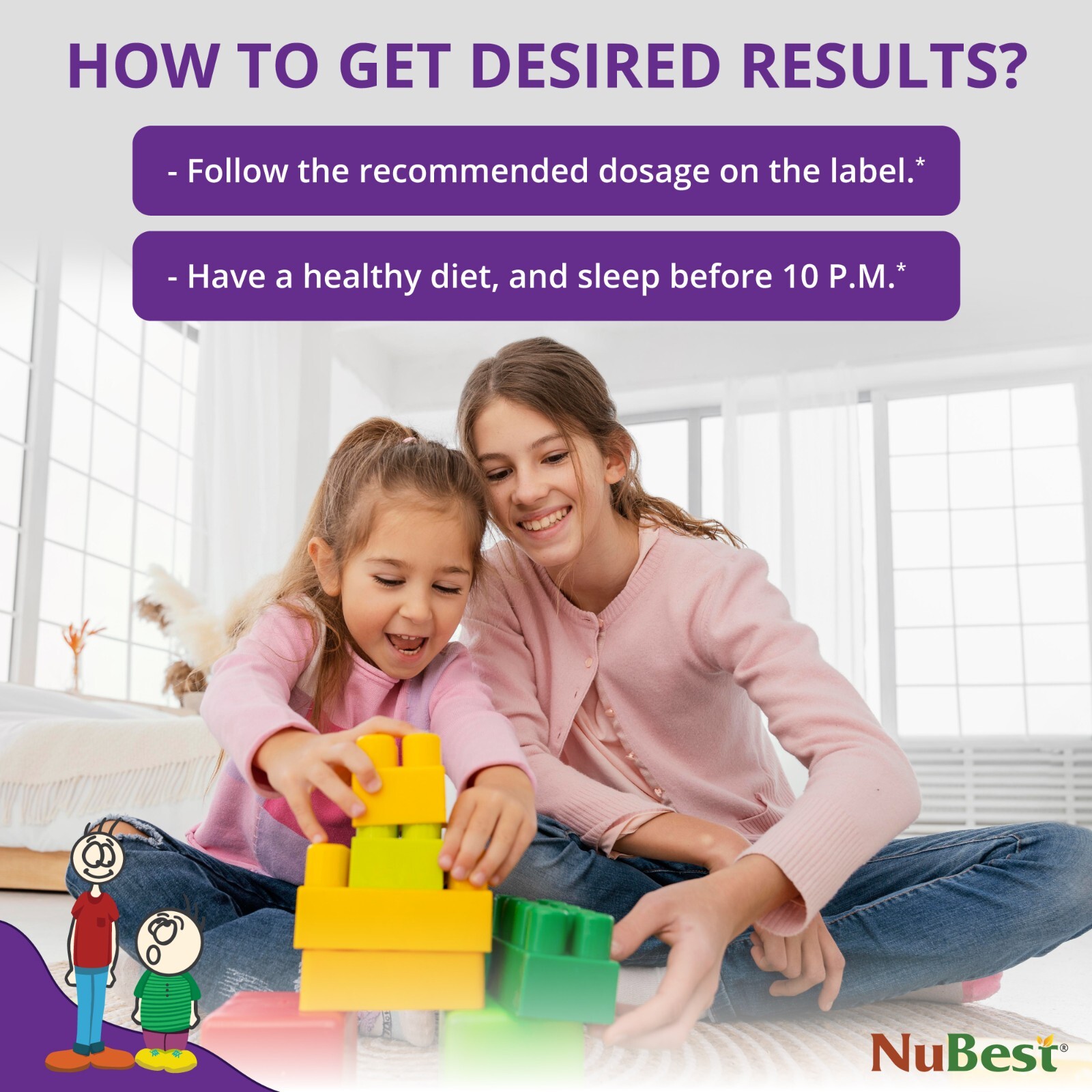 Bundle: NuBest Tall 10+ (10+) & NuBest Tall (5+) & NuBest Tall Kids 90ct (2-9ys)