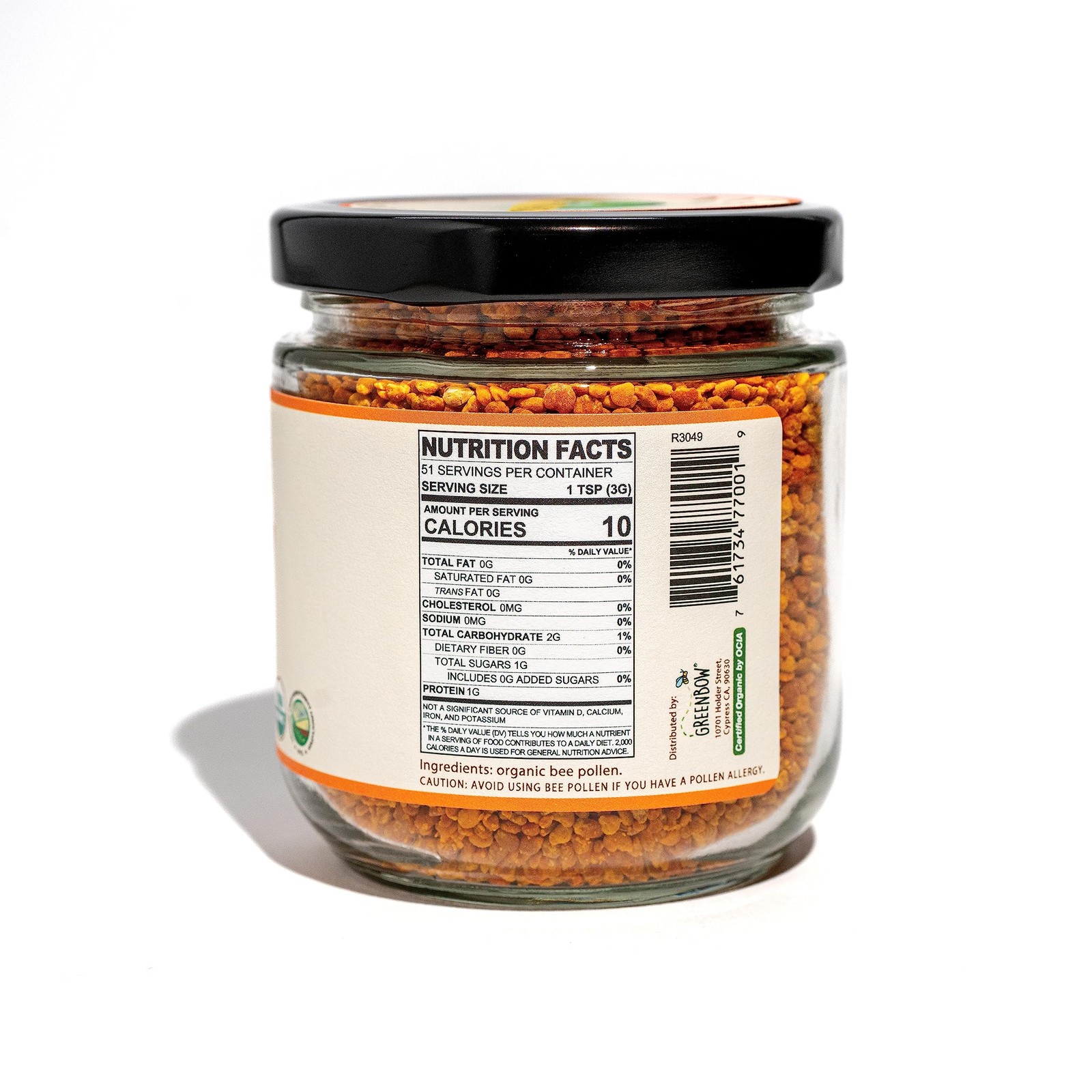 Greenbow Organic Bee Pollen 100% USDA Certified Organic, NonGMO, Halal, Kosh…