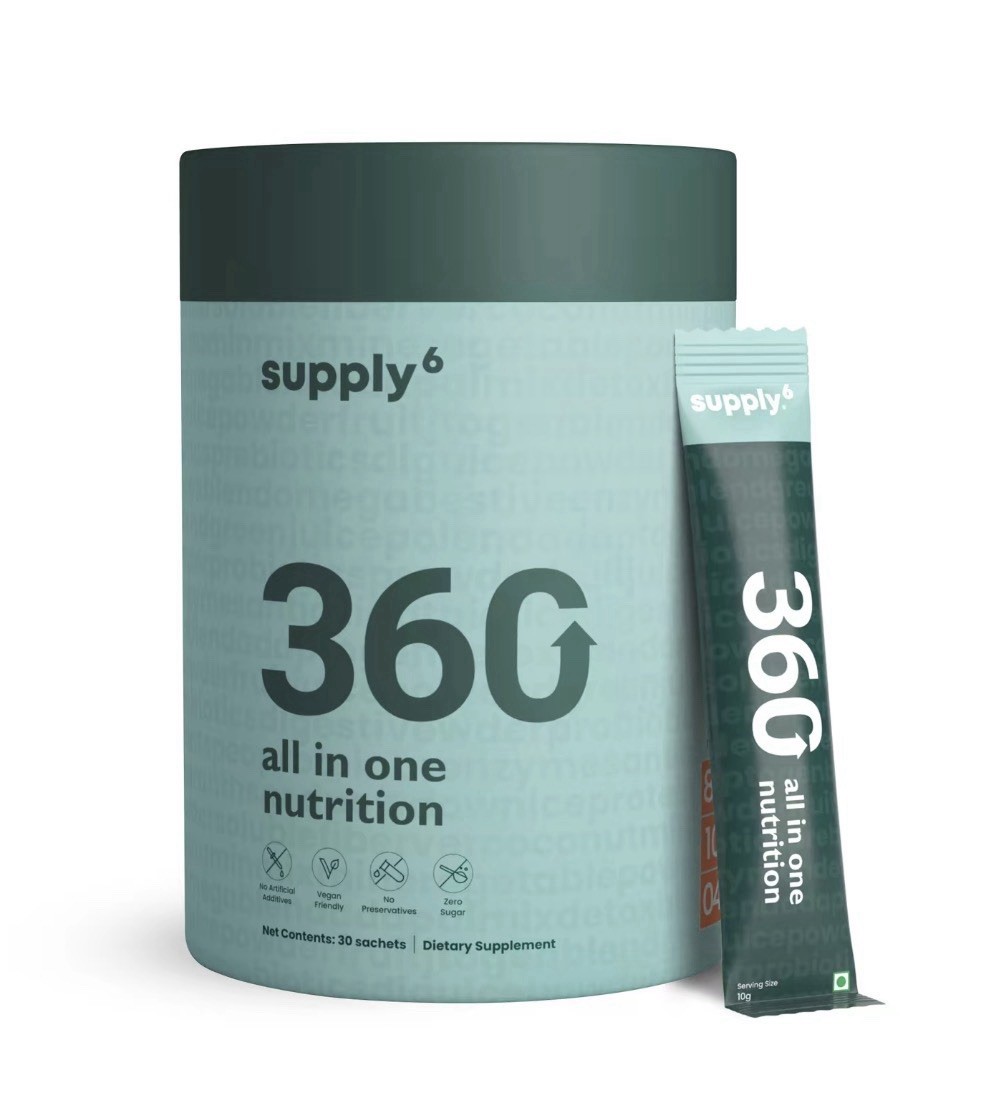 Supply6 360 All In One Nutrition 15 Sachets EXP Dec 2026