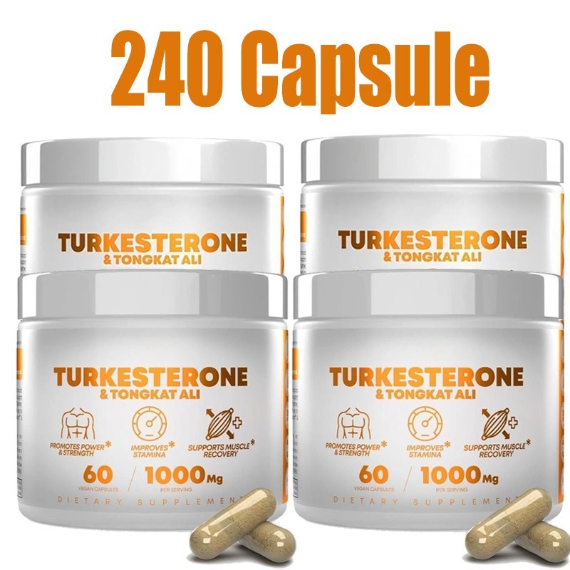 Turkesterone 1-5X 1000 Mg Organic Caps Vitamin Muscle Development & Recovery