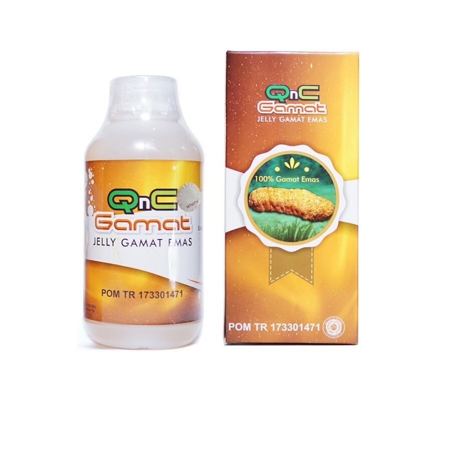 QNC GAMAT JELLY Gold Sea Cucumber 100% Original For Health 300 ml US Free Tax