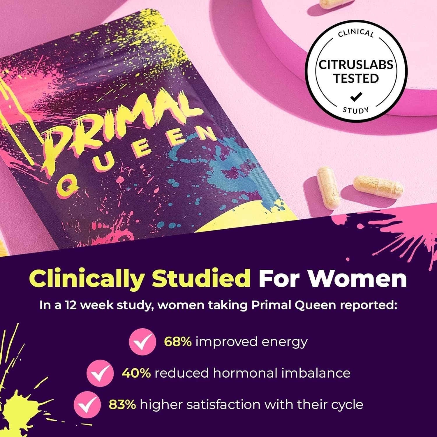 Share Primal Queen Beef Organ Supplement for Women 60ct – 1 MONTH SUPPLY!