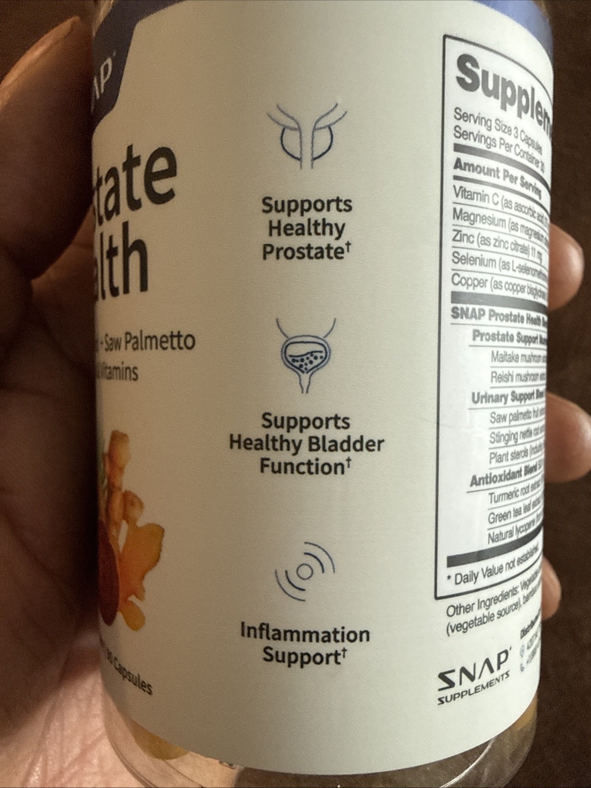 Prostate Health – Urinary, Bladder & Immune System Health 90ct Snap Supplements