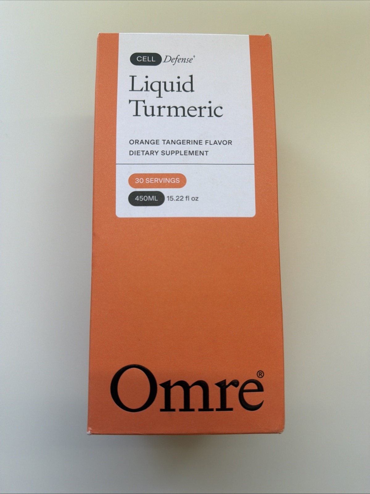 Omre Liquid Turmeric – Orange Tangerine – 450 ML – 30 Servings