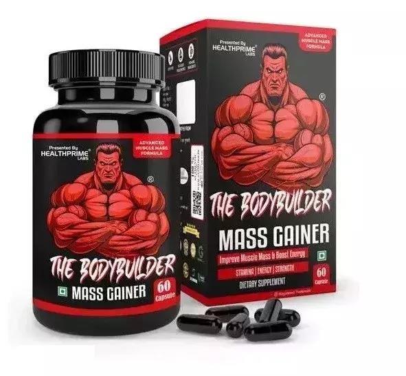 THE BODYBUILDER MASS GAINER CAPSULE FOR MUSCLE & WEIGHT GAIN (60 CAPSULES)