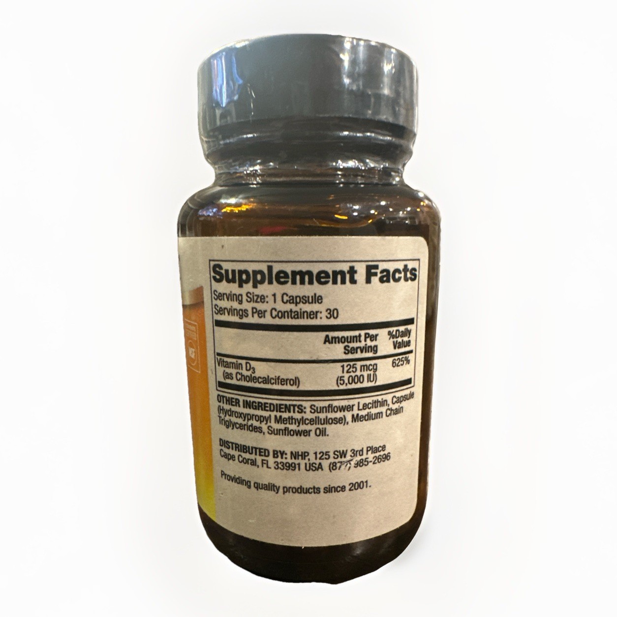 Dr. Mercola Liposomal Vitamin D3 5000IU 30 ct