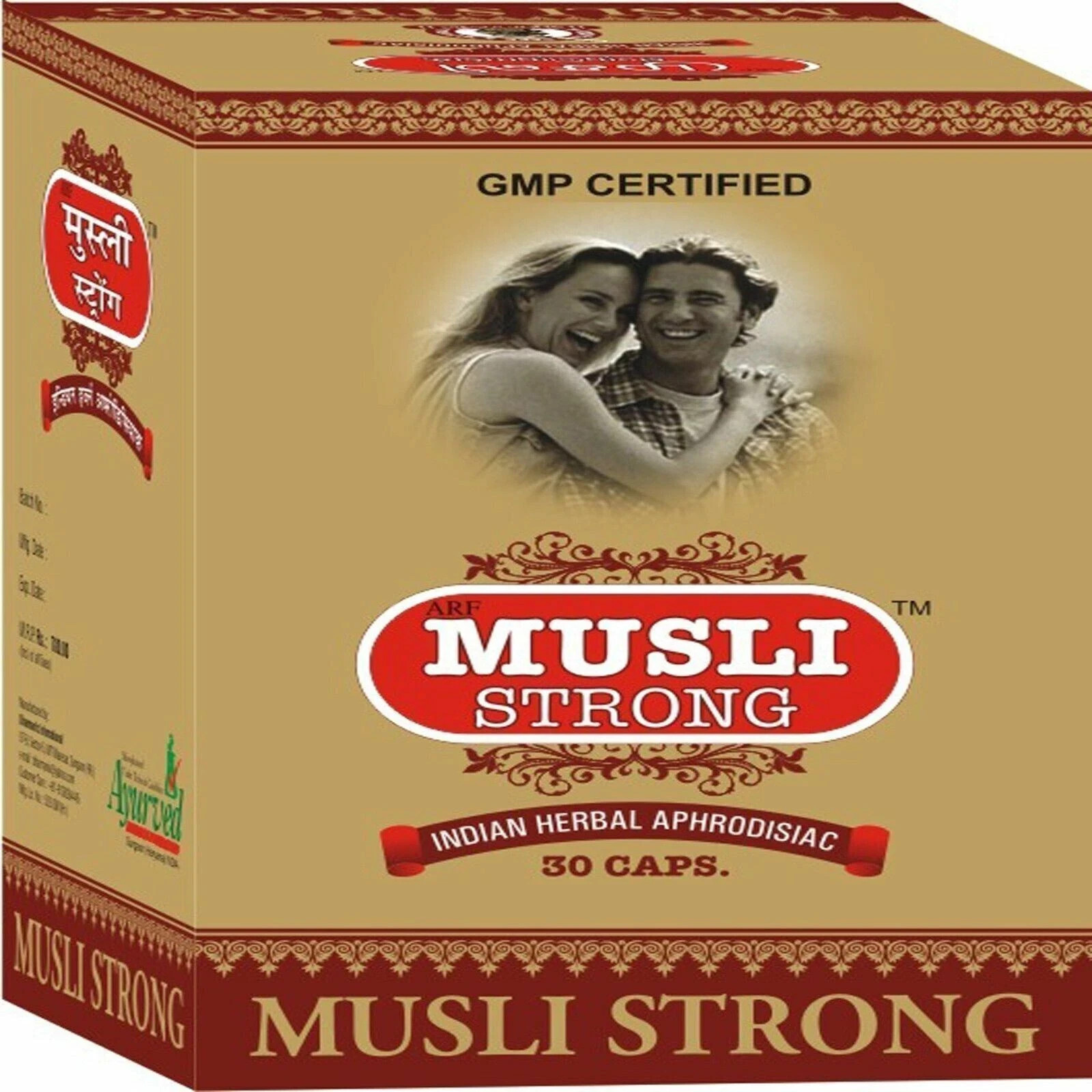 Musli Strong 30 Caps for Stamina & Strength Enhancer 100% Herbal