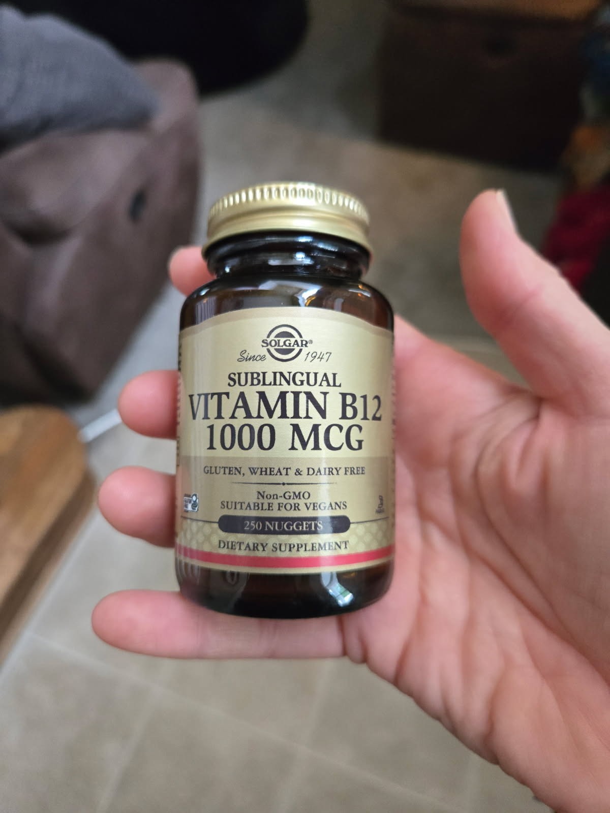 Solgar Sublingual Methylcobalamin (Vitamin B12)
